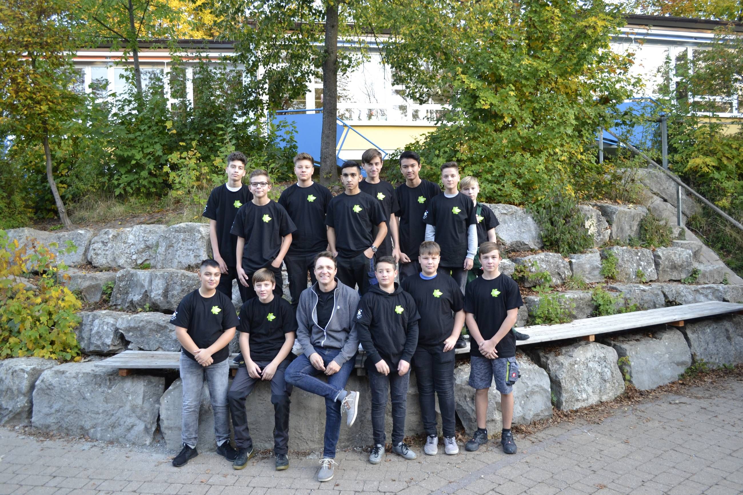 Die Industriebteilung der Schülerfirma