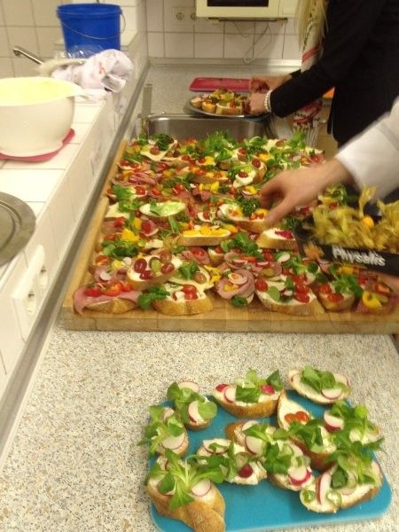 Catering Zubereitung